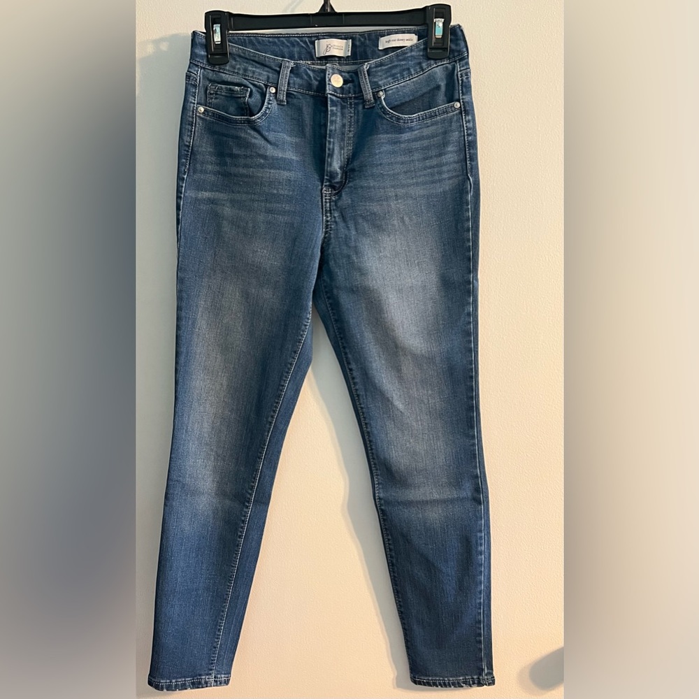 Jessica Simpson Medium Wash High Rise Skinny Ankle Jeans